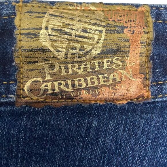 Disney Pirates Of The Caribbean Denim Skirt - Picture 6 of 10